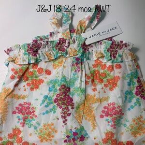 Janie & Jack floral print shirt size 18-24 months new with tag
